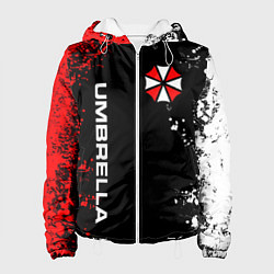 Куртка с капюшоном женская UMBRELLA CORPORATION, цвет: 3D-белый