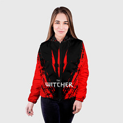 Куртка с капюшоном женская THE WITCHER, цвет: 3D-черный — фото 2