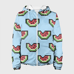 Женская куртка Пиксельный арбуз