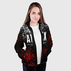 Куртка с капюшоном женская APEX LEGENDS, цвет: 3D-черный — фото 2