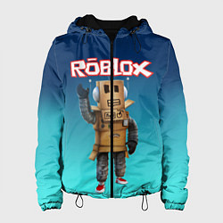 Куртка с капюшоном женская ROBLOX, цвет: 3D-черный