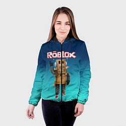 Куртка с капюшоном женская ROBLOX, цвет: 3D-черный — фото 2