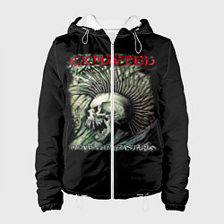 Куртка с капюшоном женская The Exploited, цвет: 3D-белый