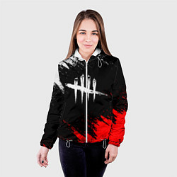 Куртка с капюшоном женская DEAD BY DAYLIGHT, цвет: 3D-белый — фото 2