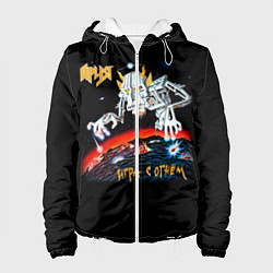 Куртка с капюшоном женская Ария, цвет: 3D-белый