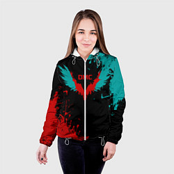 Куртка с капюшоном женская DMC, цвет: 3D-белый — фото 2