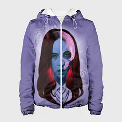 Куртка с капюшоном женская БИЛЛИ АЙЛИШ, цвет: 3D-белый