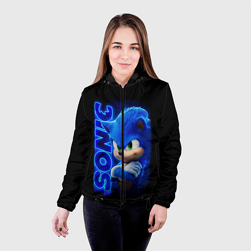 Женская куртка SONIC / 3D-Черный – фото 4