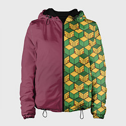 Куртка с капюшоном женская ГИЮ ТОМИОКА, цвет: 3D-черный