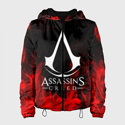 Куртка с капюшоном женская ASSASSINS CREED, цвет: 3D-черный