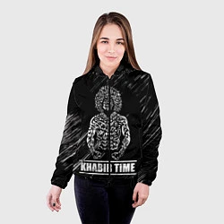 Куртка с капюшоном женская KHABIB, цвет: 3D-черный — фото 2