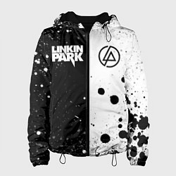 Куртка с капюшоном женская LINKIN PARK, цвет: 3D-черный