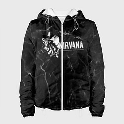 Куртка с капюшоном женская NIRVANA, цвет: 3D-белый
