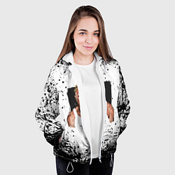 Куртка с капюшоном женская THE PRODIGY, цвет: 3D-белый — фото 2
