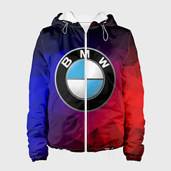 Куртка с капюшоном женская BMW NEON, цвет: 3D-белый