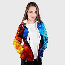 Куртка с капюшоном женская THE ELDER SCROLLS, цвет: 3D-белый — фото 2