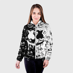 Куртка с капюшоном женская Fortnite & Marshmello, цвет: 3D-белый — фото 2