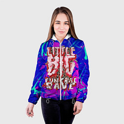 Куртка с капюшоном женская Little Big: Rave, цвет: 3D-белый — фото 2