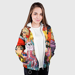 Куртка с капюшоном женская СЕЙЛОР МУН, цвет: 3D-белый — фото 2