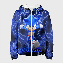 Куртка с капюшоном женская SONIC, цвет: 3D-белый