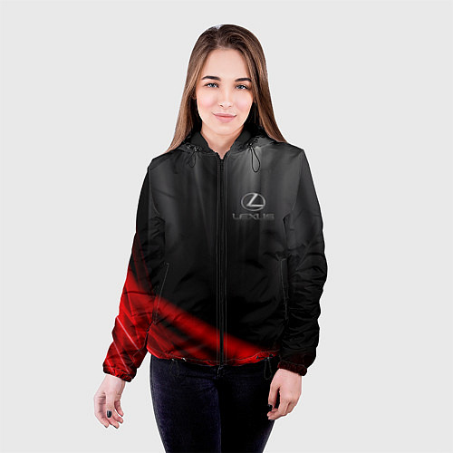 Женская куртка LEXUS / 3D-Черный – фото 4