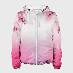 Куртка с капюшоном женская САКУРА, цвет: 3D-белый