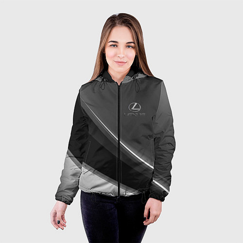 Женская куртка LEXUS / 3D-Черный – фото 4