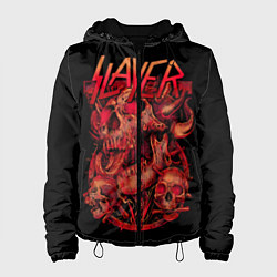 Куртка с капюшоном женская Slayer 20, цвет: 3D-черный