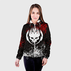 Куртка с капюшоном женская THE OFFSPRING, цвет: 3D-белый — фото 2