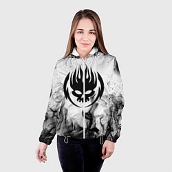 Куртка с капюшоном женская THE OFFSPRING, цвет: 3D-белый — фото 2