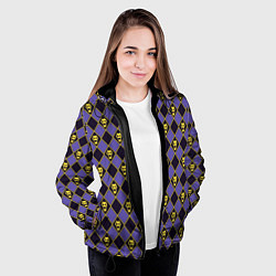 Куртка с капюшоном женская KILLER QUEEN, цвет: 3D-черный — фото 2