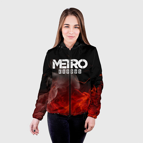 Женская куртка METRO EXODUS / 3D-Черный – фото 4