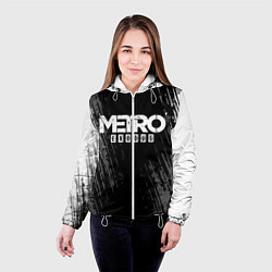 Куртка с капюшоном женская METRO EXODUS, цвет: 3D-белый — фото 2