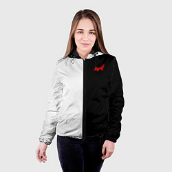 Куртка с капюшоном женская Monokuma, цвет: 3D-черный — фото 2