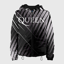 Куртка с капюшоном женская Queen, цвет: 3D-черный