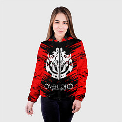 Куртка с капюшоном женская Overlord, цвет: 3D-черный — фото 2