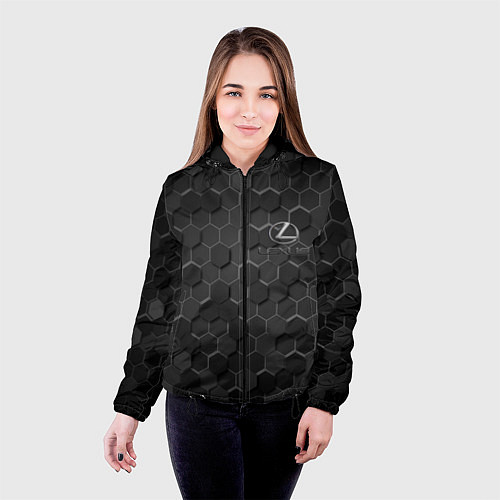 Женская куртка LEXUS / 3D-Черный – фото 4