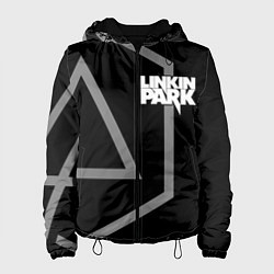 Куртка с капюшоном женская LINKIN PARK 6, цвет: 3D-черный