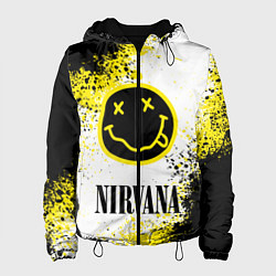 Куртка с капюшоном женская NIRVANA, цвет: 3D-черный