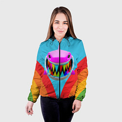 Куртка с капюшоном женская 6IX9INE, цвет: 3D-черный — фото 2