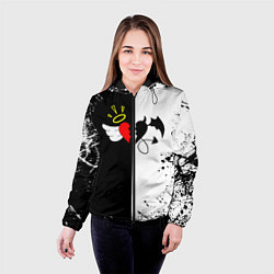 Куртка с капюшоном женская Добро и зло, Payton Moormeier, цвет: 3D-черный — фото 2