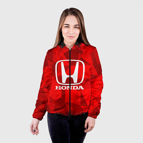 Женская куртка HONDA / 3D-Черный – фото 4