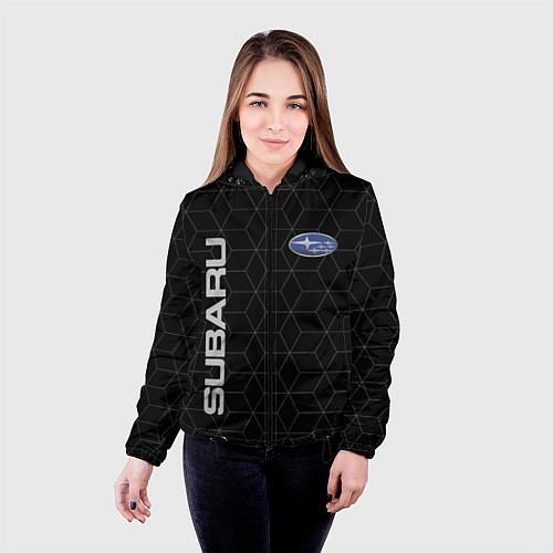 Женская куртка SUBARU / 3D-Черный – фото 4