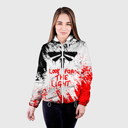 Куртка с капюшоном женская THE LAST OF US II, цвет: 3D-белый — фото 2