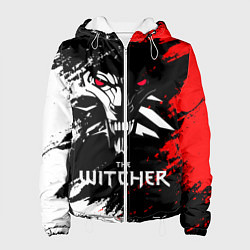 Куртка с капюшоном женская The Witcher, цвет: 3D-белый