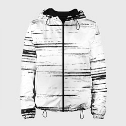 Куртка с капюшоном женская РЕЗКИЕ ШТРИХИ, цвет: 3D-черный