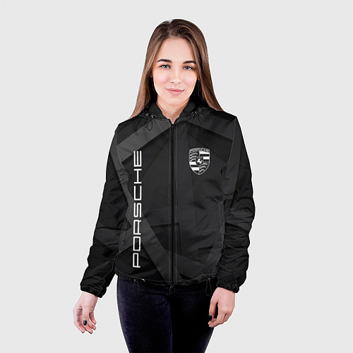 Женская куртка PORSCHE / 3D-Черный – фото 4