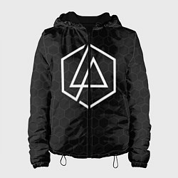 Куртка с капюшоном женская LINKIN PARK, цвет: 3D-черный