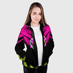 Куртка с капюшоном женская 6ix9ine, цвет: 3D-черный — фото 2