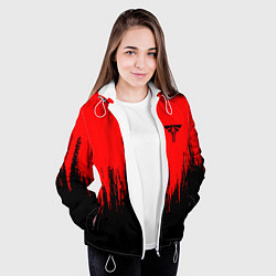 Куртка с капюшоном женская The Last of Us: Part 2, цвет: 3D-белый — фото 2